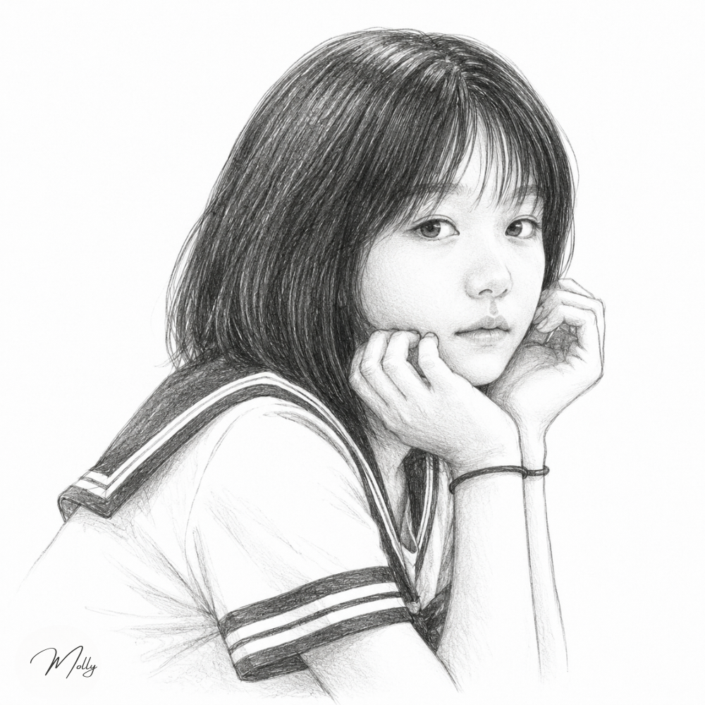 Molly, sketchbook artist