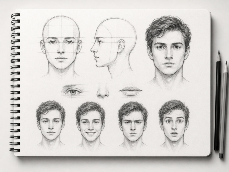 How to Draw Faces for Beginners
